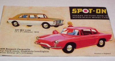Spot on cars catalogues